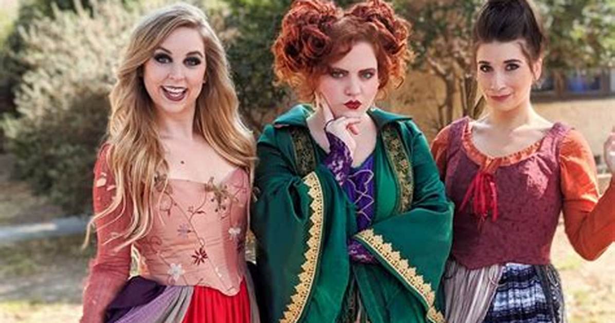 Identifying the Sanderson Sisters Outfits Distinctive Roles And