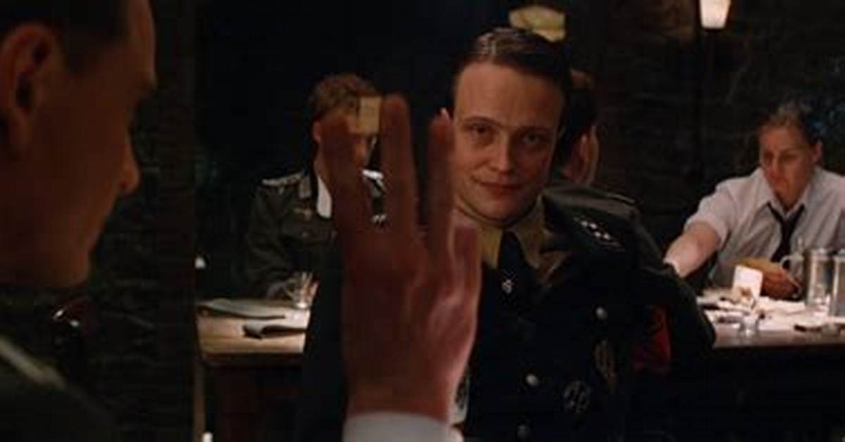 Inglourious Basterds 3 Fingers Explained Meaning Mistake And