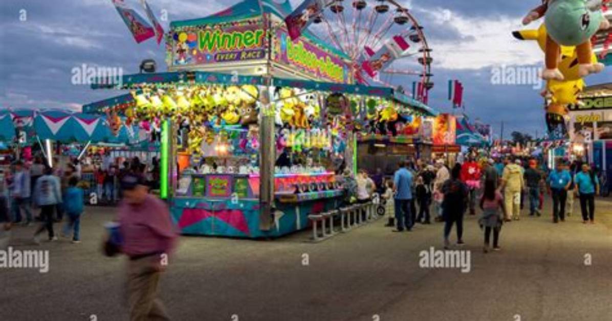 Inside Alabama County Fairs Vibrant Midway Lights Giant Rides and Traditional