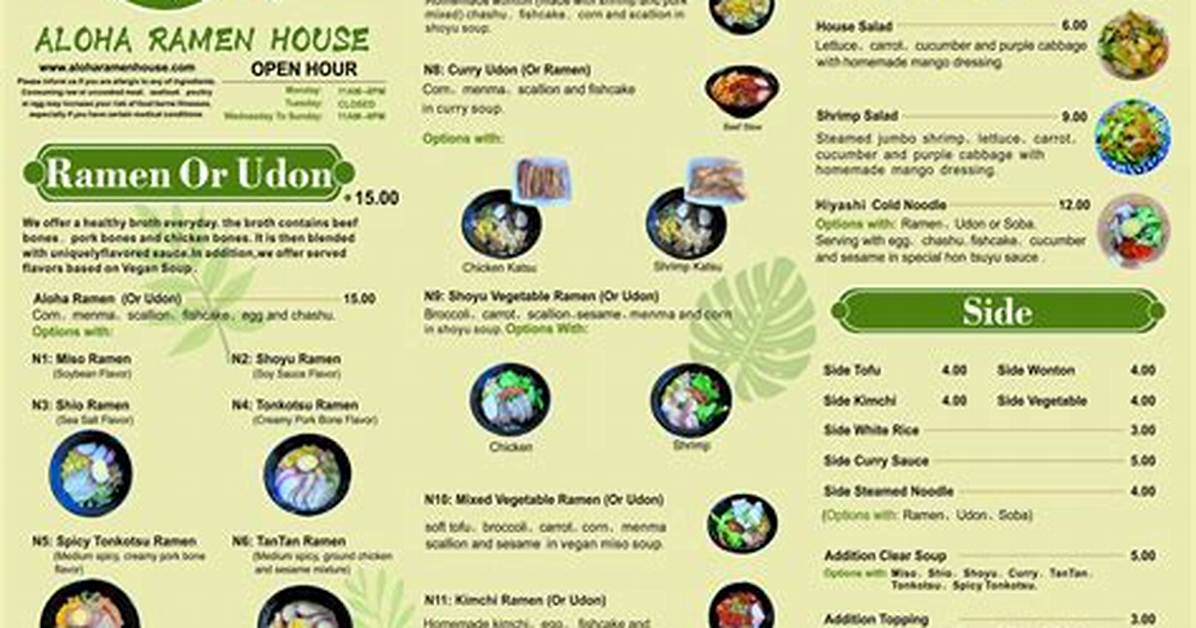 Inside Aloha Ramen House First Look at Signature Bowls Broths And