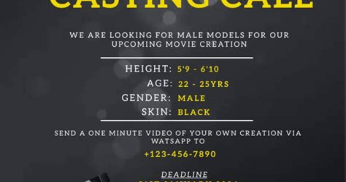 Inside Brianna Anderson Casting Credits Call Sheets And