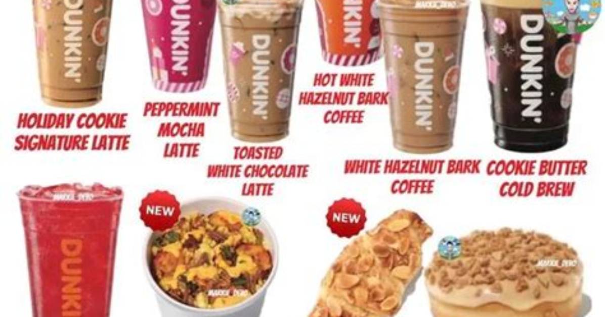 Inside Dunkin S New Drink Menu Ingredients Caffeine Levels And