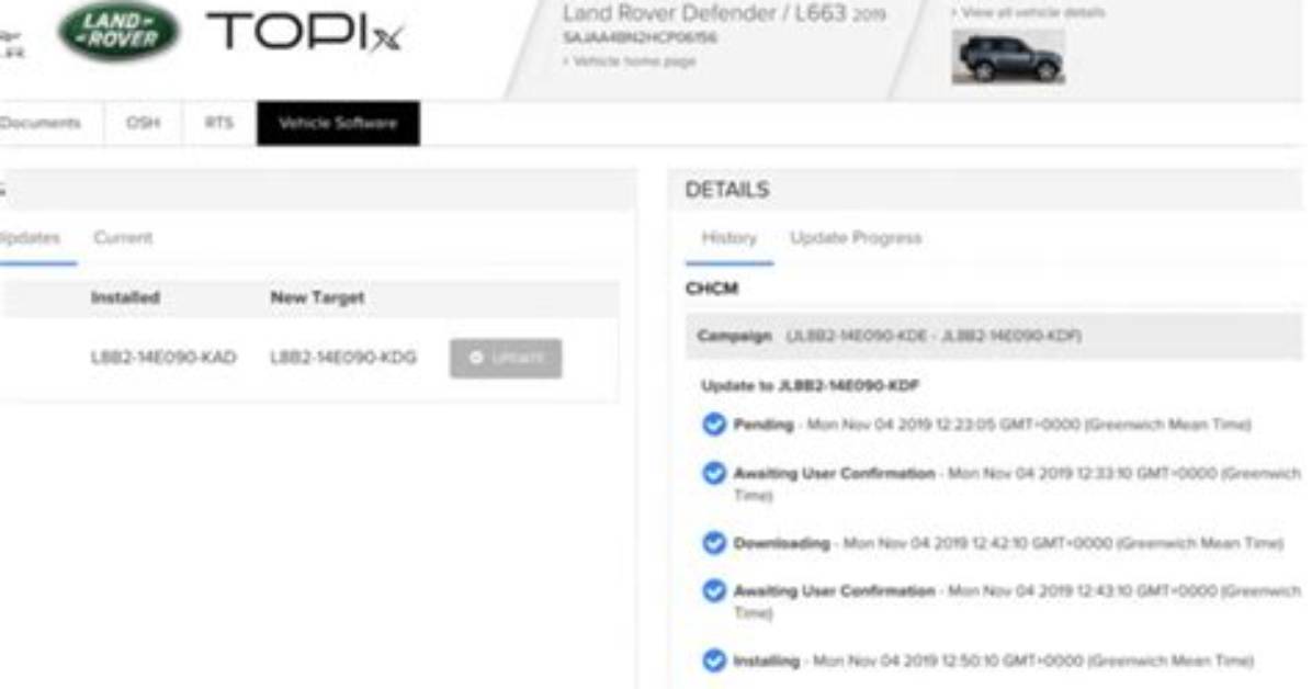 Inside Land Rover Topix Official Technical Bulletins on Mandatory Scans And