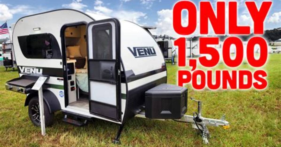 Inside the Best 2 500 Lb Campers Full Bathrooms and Clever