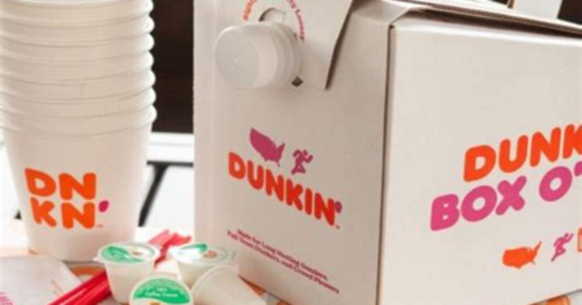Inside the Dunkin Coffee Box What Actually Comes in The
