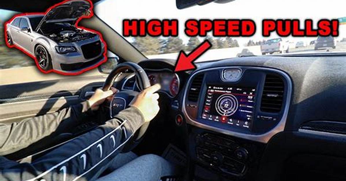 Inside the Hellcat Swapped Chrysler 300 High End Cockpit Meets Srt