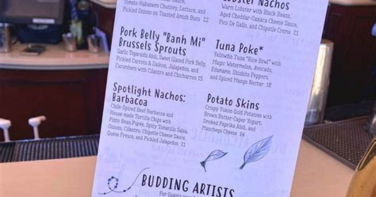Inside the Lamplight Lounge Menu Photos Portions and Must Try