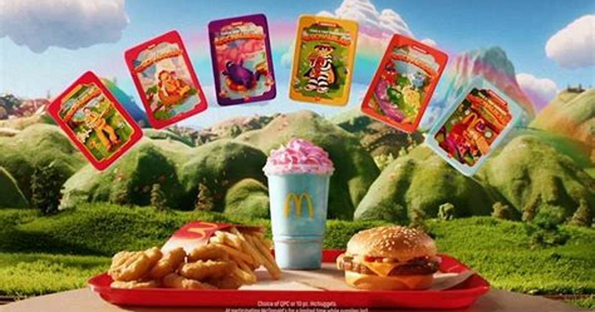 Inside the Mcdonaldland Meal Mt Mcdonaldland Shake and Collectible