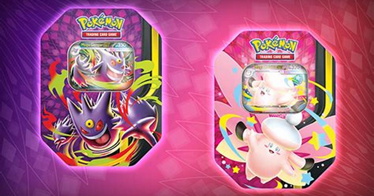 Inside the Pokemon Tcg Mega Moonlit Tin First Look at Art And