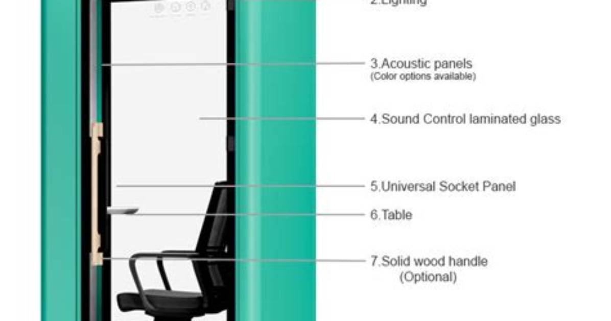 Inside the X Comfort Mini Pod Acoustic Material Breakdown And