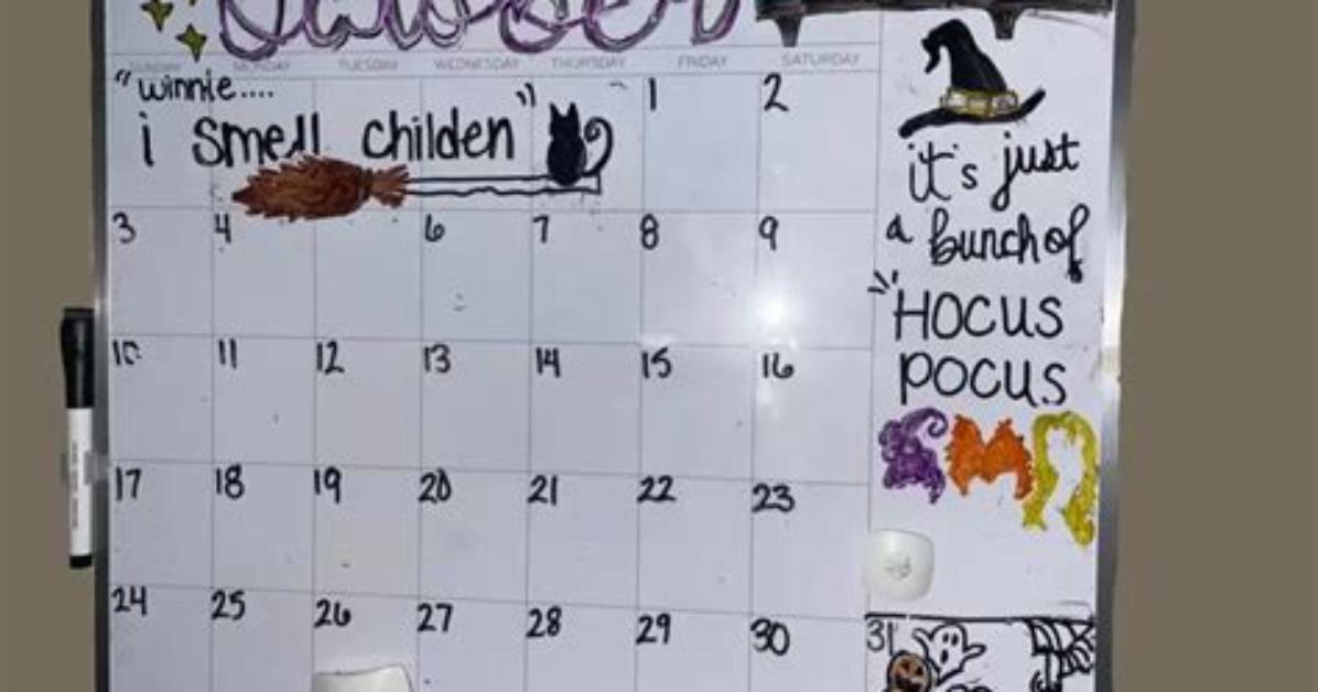 Inspiring October Whiteboard Ideas Visual
