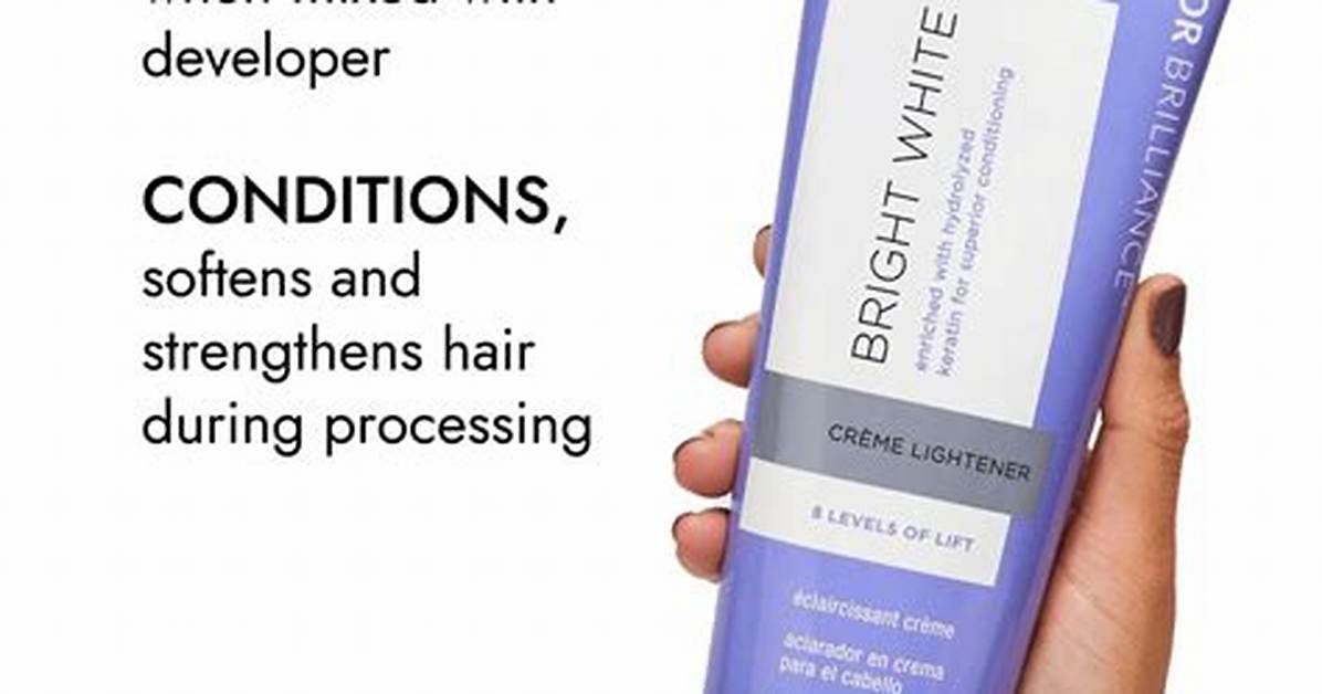 Ion Color Brilliance Creme Lightener Tested Does It Actually Eliminate