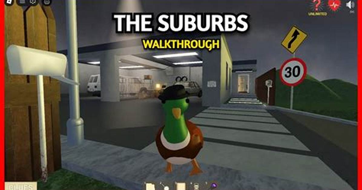 Is Detective Duck Hiding in Roblox Suburbs the Truth Behind the Viral Map