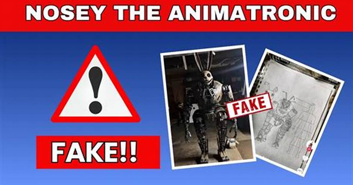 Is Nosey the Animatronic Real Fact Checking the Tiktok Hoax and Walten
