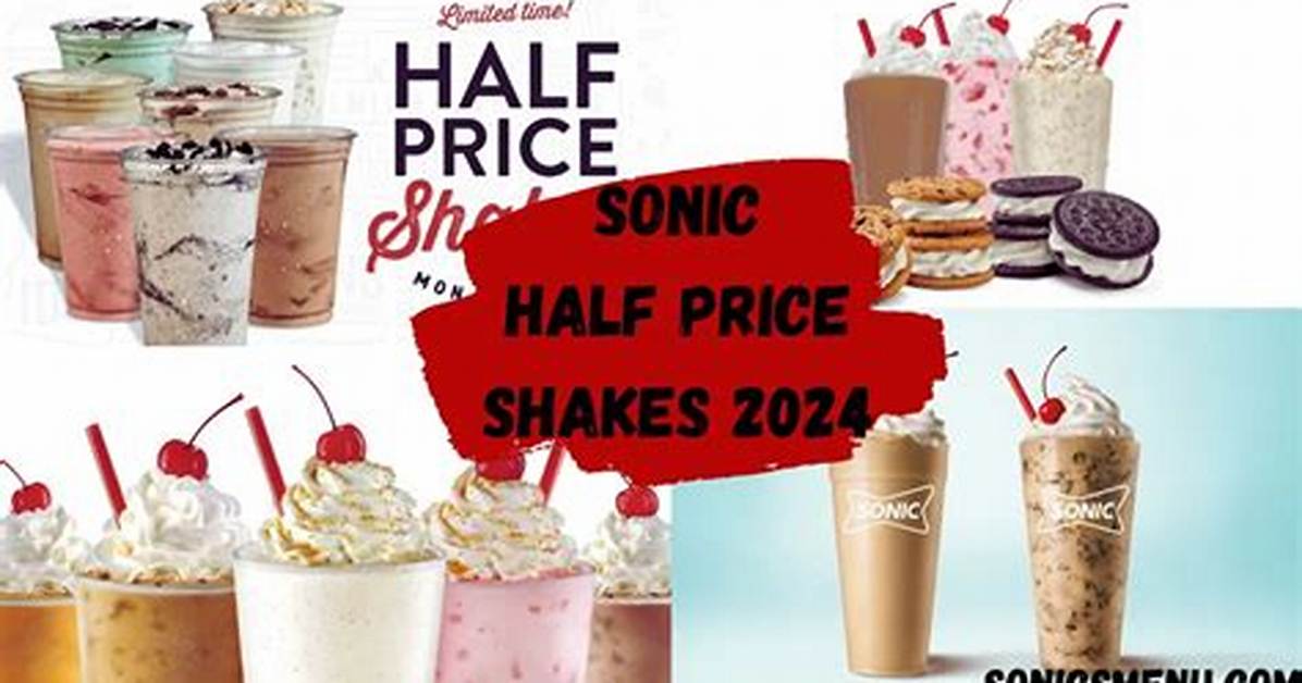 Is Sonic Ending Half Price Drinks the Real Truth Behind Drive In