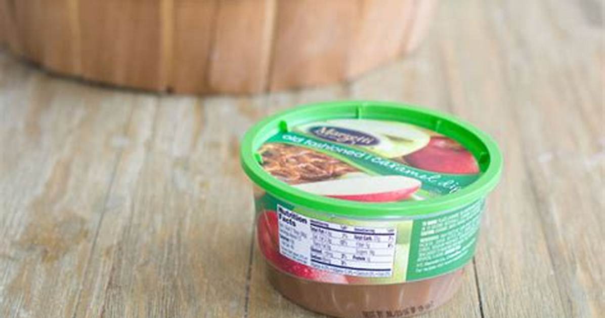 Is Store Bought Caramel Apple Dip Actually Caramel Ingredient