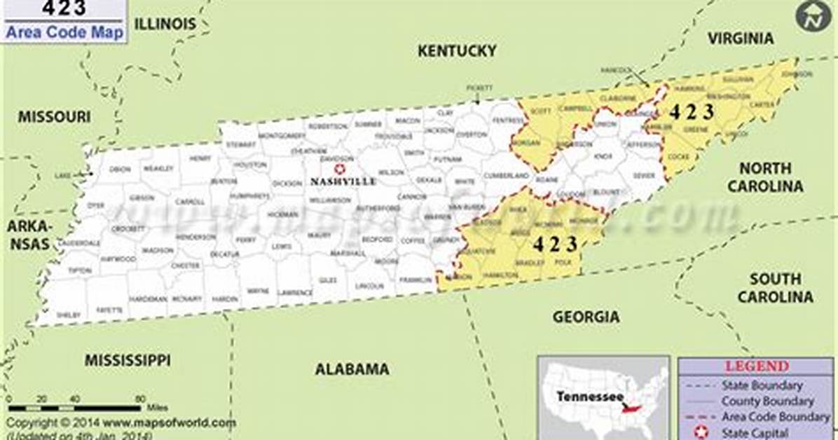 Is the 423 Area Code Being Replaced Fact Checking Tennessee S 729