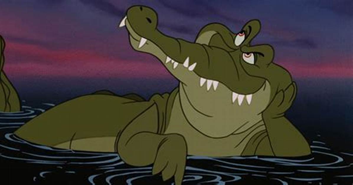 Is the Peter Pan Reptile an Alligator or Crocodile Visual