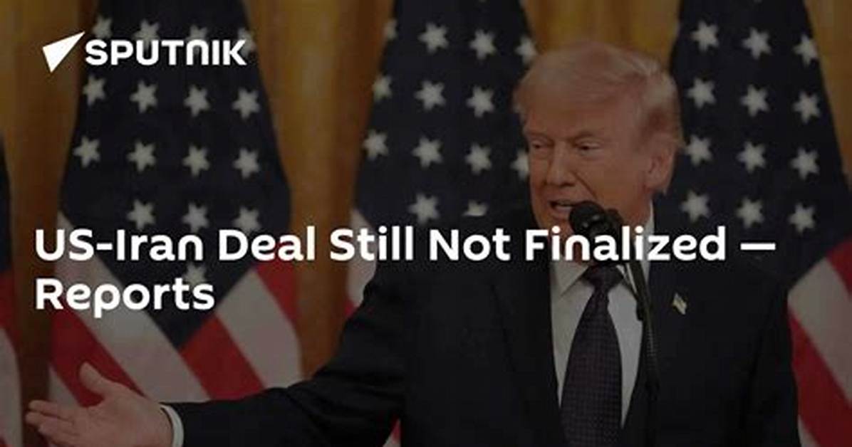 Is the Us Iran Deal Truly Finalized Inside the G7 Document Trail And