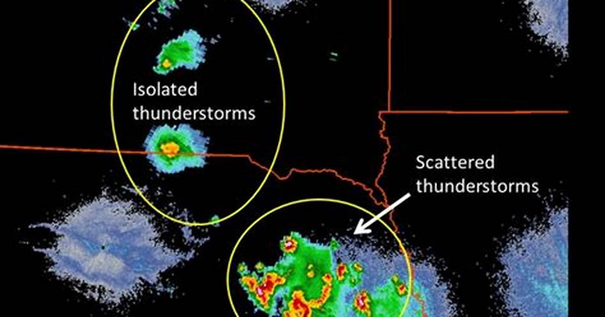 Isolated vs Scattered What Radar Maps Actually Show When Forecasters Say
