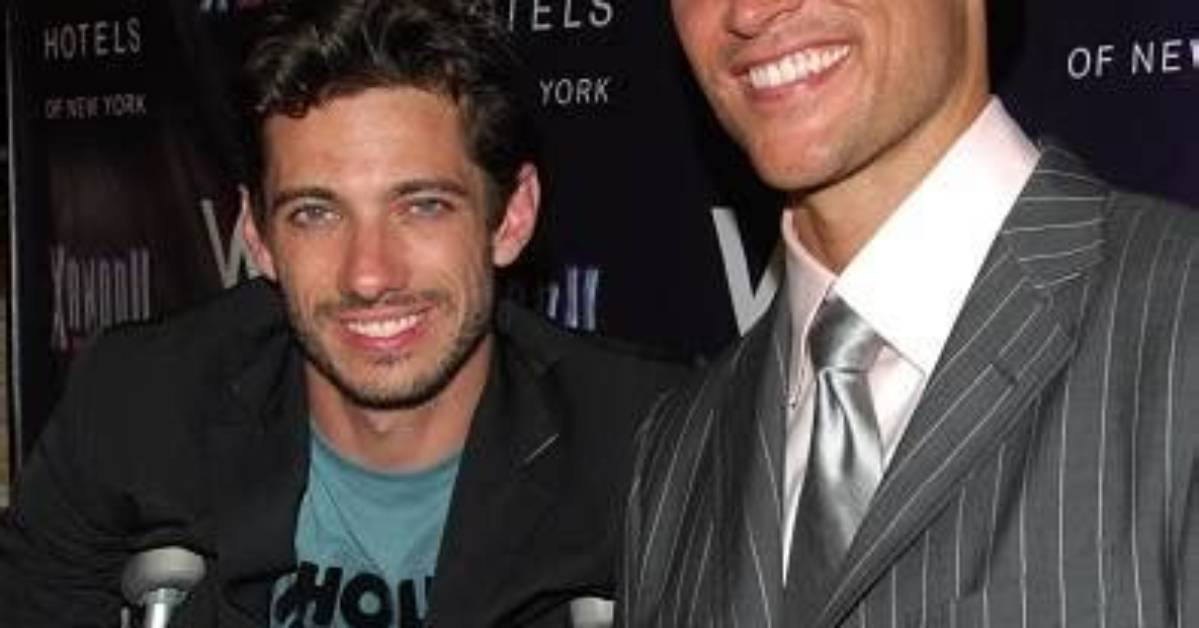James Carpinello and Cheyenne Jackson The