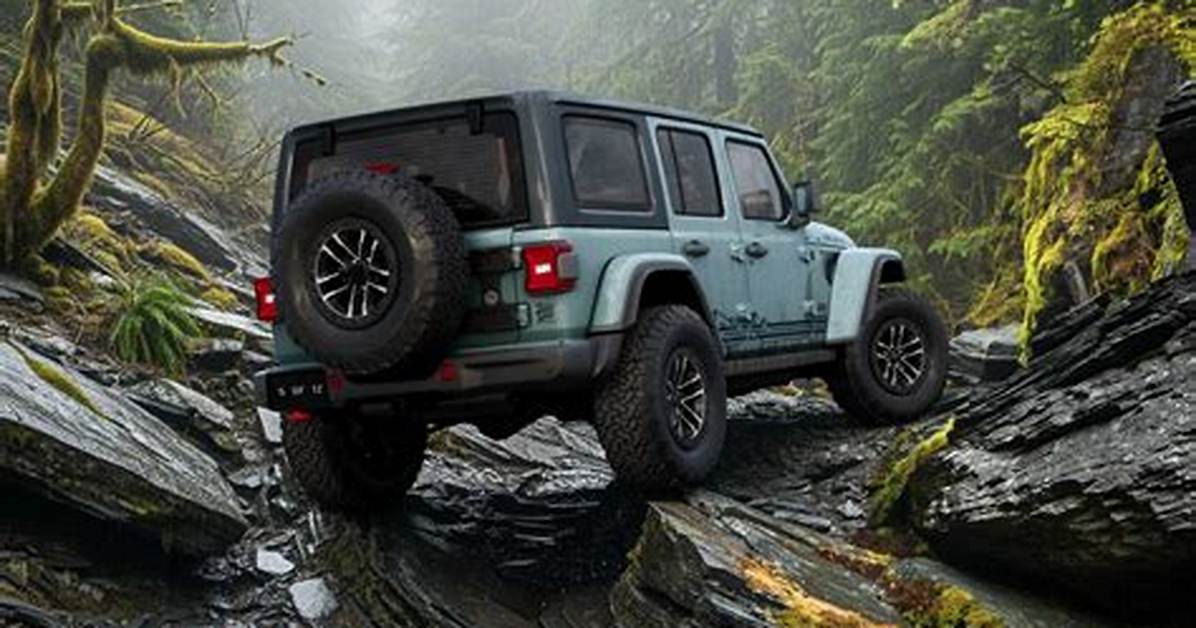 Jeep Wrangler Rockslide Brings You Re My Boy Blue to The