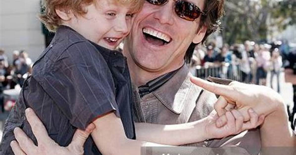 Jim Carrey and Evan Asher Archival Photos Public Rallies and Their