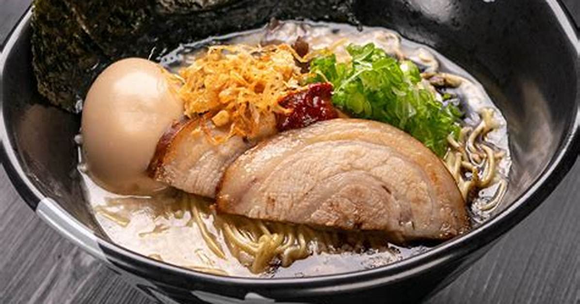 Jinya Ramen Bar Opens in Georgetown from Grand Opening to the New Spring Chef S