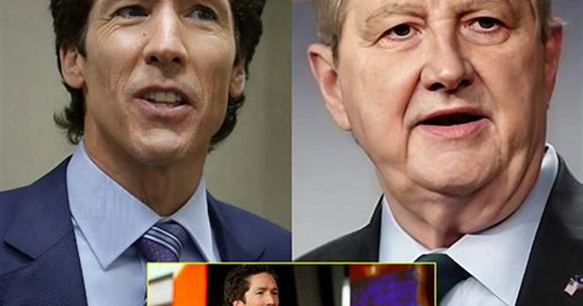 Joel Osteen and Senator Kennedy Explained What Really Happened and Why It
