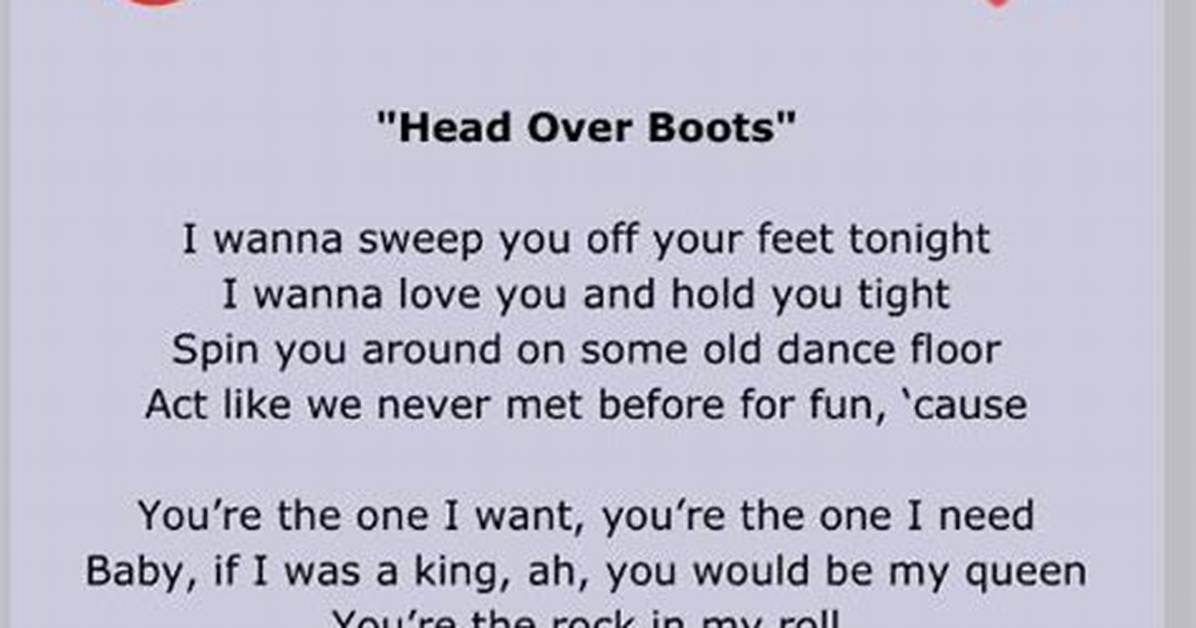 Jon Pardi Head over Boots Lyrics Explained Why Couples