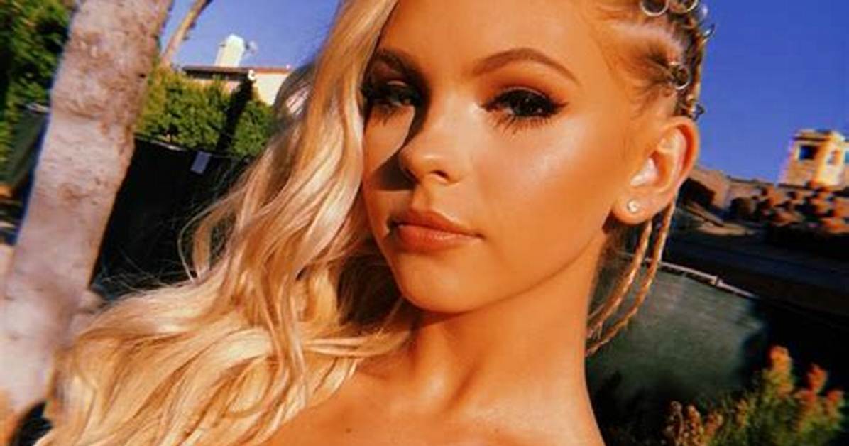 Jordyn Jones Red Bikini Tiktok The