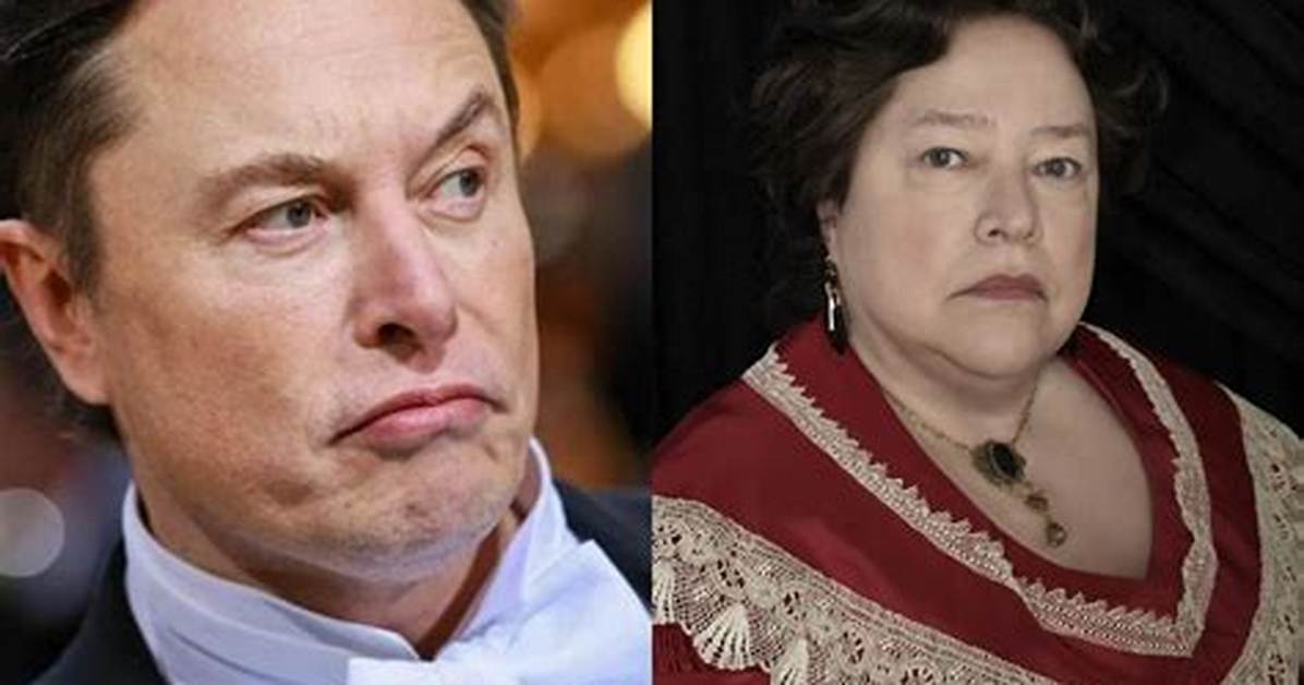 Kathy Bates and Elon Musk How a Biopic Joke Became An