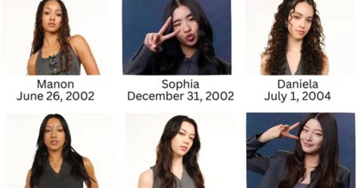Katseye Member Ages Ranked Birthdays Trainee Backgrounds and How Sophia Takes The