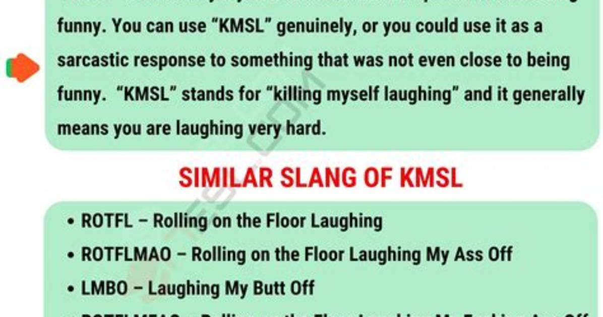 Kmsl Defined Real Chat Examples And