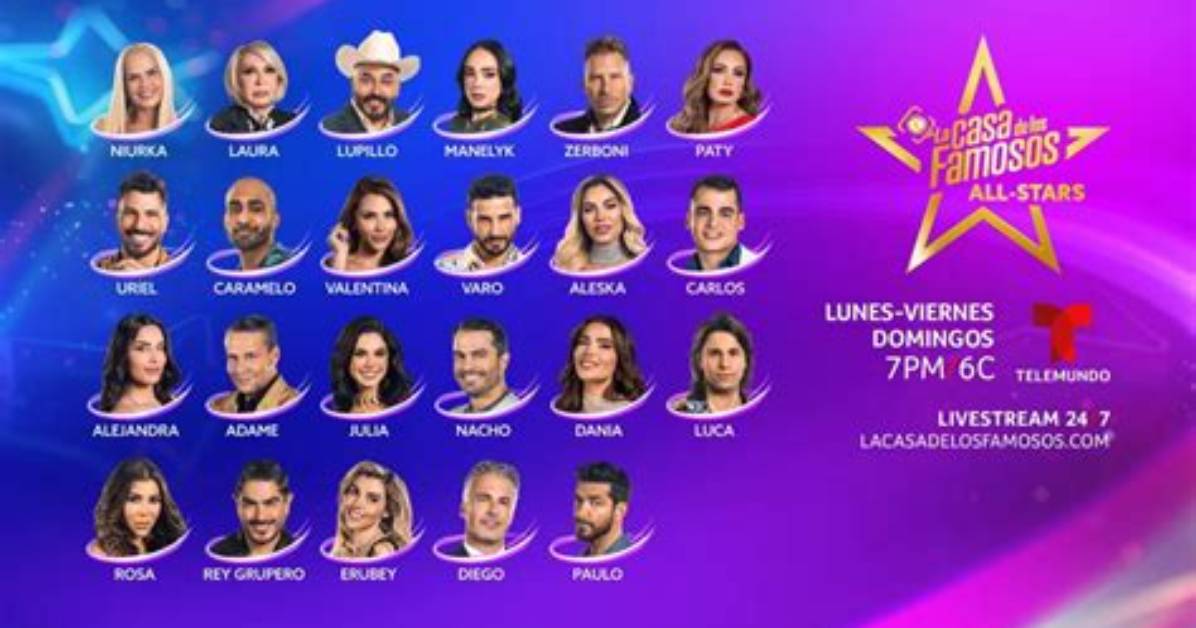 La Casa De Los Famosos Broadcast Schedule Daily Galas Elimination Nights And