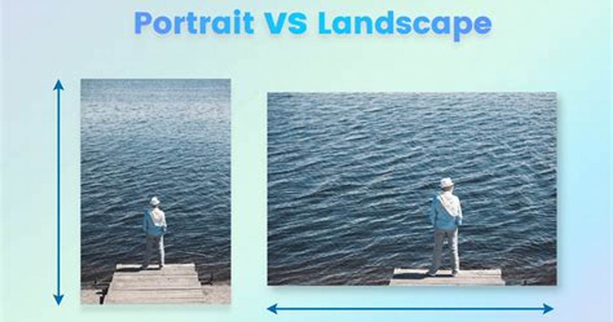 Landscape vs Portrait the Complete Guide to Aspect Ratios Setup And