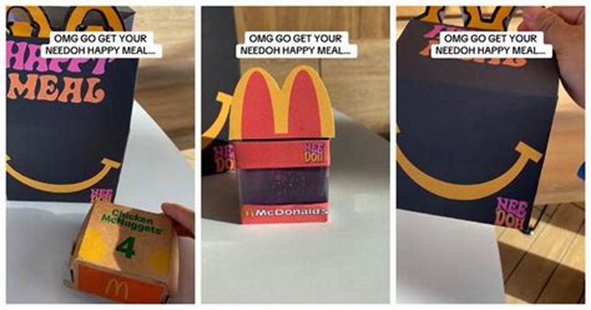 Leaked Needoh Happy Meal Toys Examining the Viral Photos And
