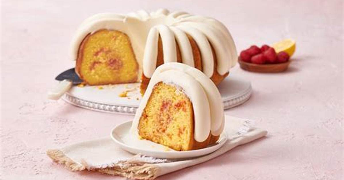 Lemon Raspberry Is Back at Nothing Bundt Cakes Why Fans Are Rushing to Bakeries