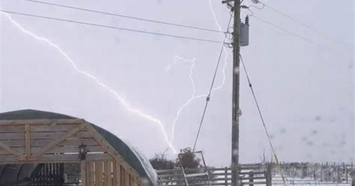 Lightning in a Blizzard the Unsettling Truth Behind Thunder in The