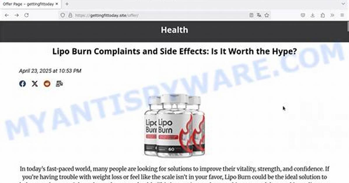 Lipo Max Fact Check Debunking Celebrity Endorsements And