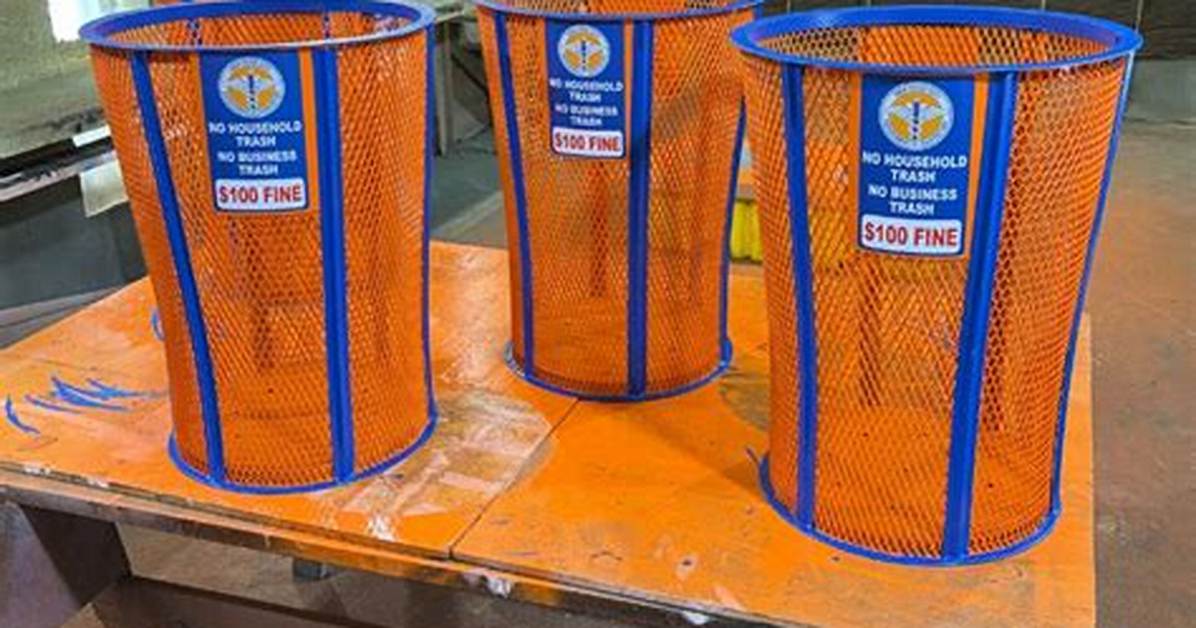 Look Inside the Knicks Trash Can Drawing the Custom Paint Job