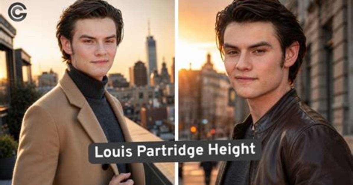 Louis Partridge Height Comparison Photos Next to Co Stars And