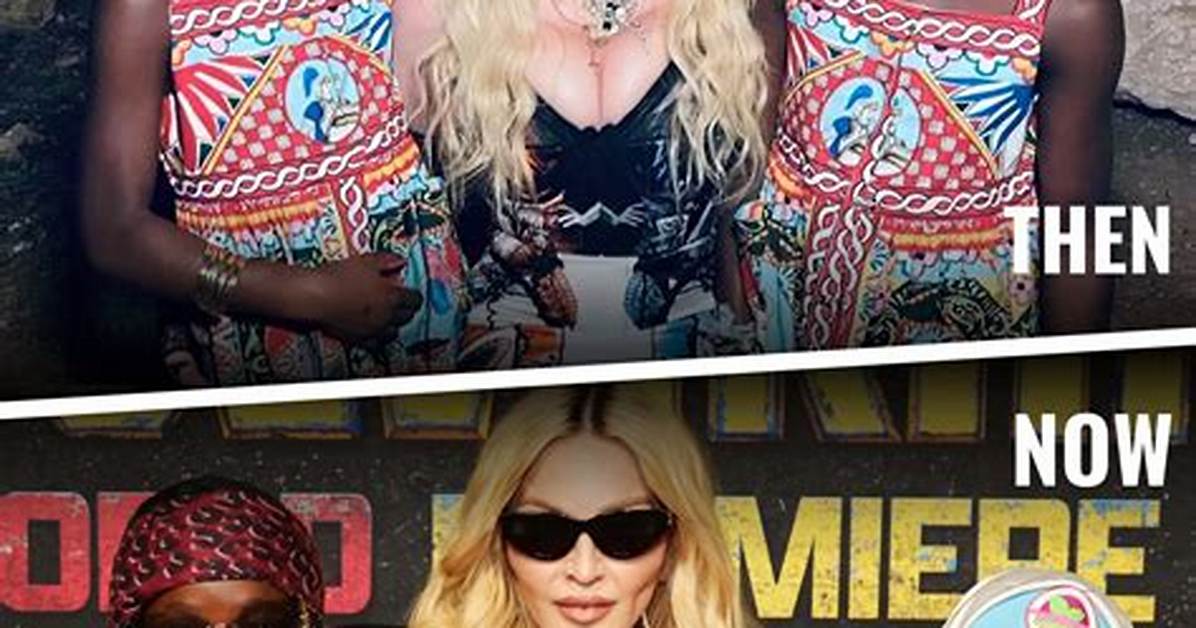 Madonna Unveils Rare Photos of Twin Stelle Ciccone at 14 Amid