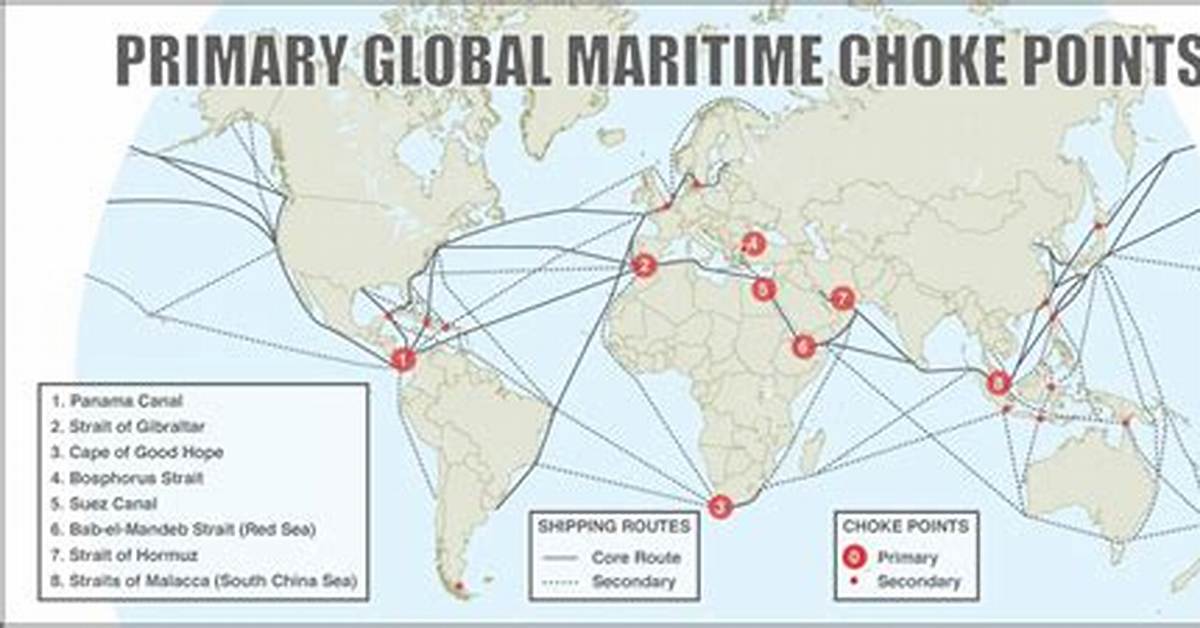 Mapping the Chokepoint Verified Data and Tanker Routes Since the Start of Us