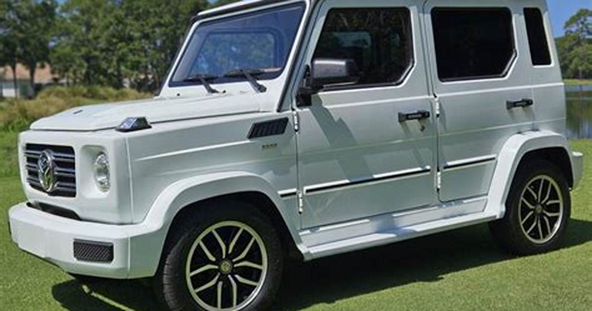 Mercedes G Wagon Golf Cart Buyer S Guide Specs Pricing And