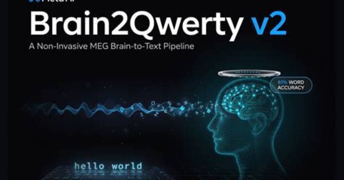 Meta S Ai Helmet and Brain2Qwerty Explained How Non Invasive Bci