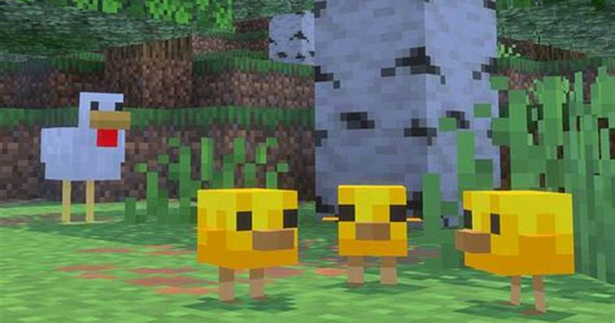 Minecraft Baby Chicken Update Unpacking Mojang S New Game
