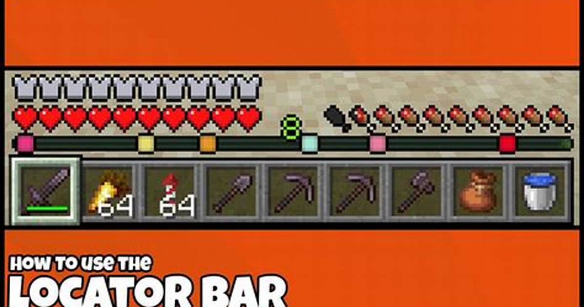 Minecraft Locator Bar Explained How to Use Configure and Read