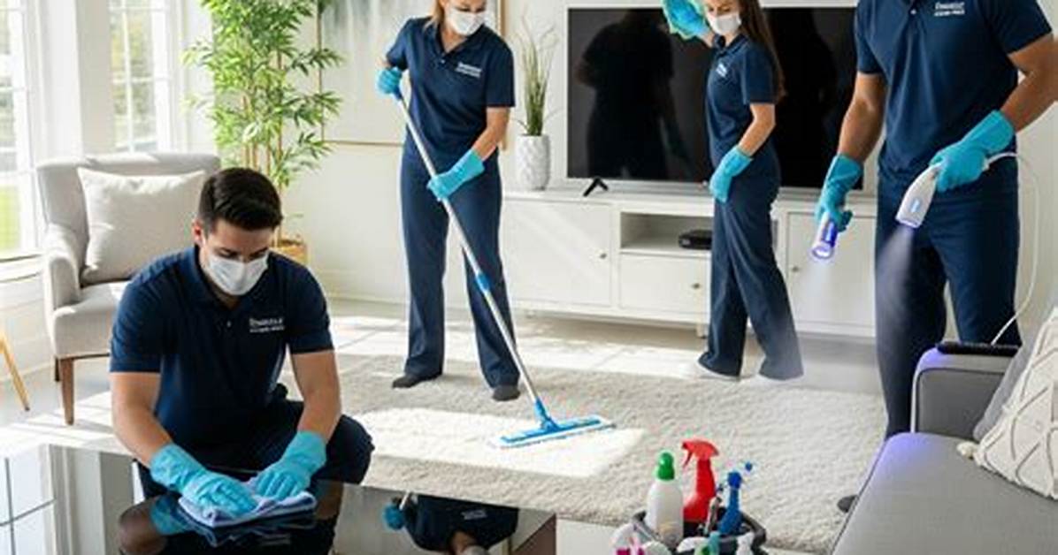 Modern House Cleaning Playbook Balancing Deep Sanitization Safety And