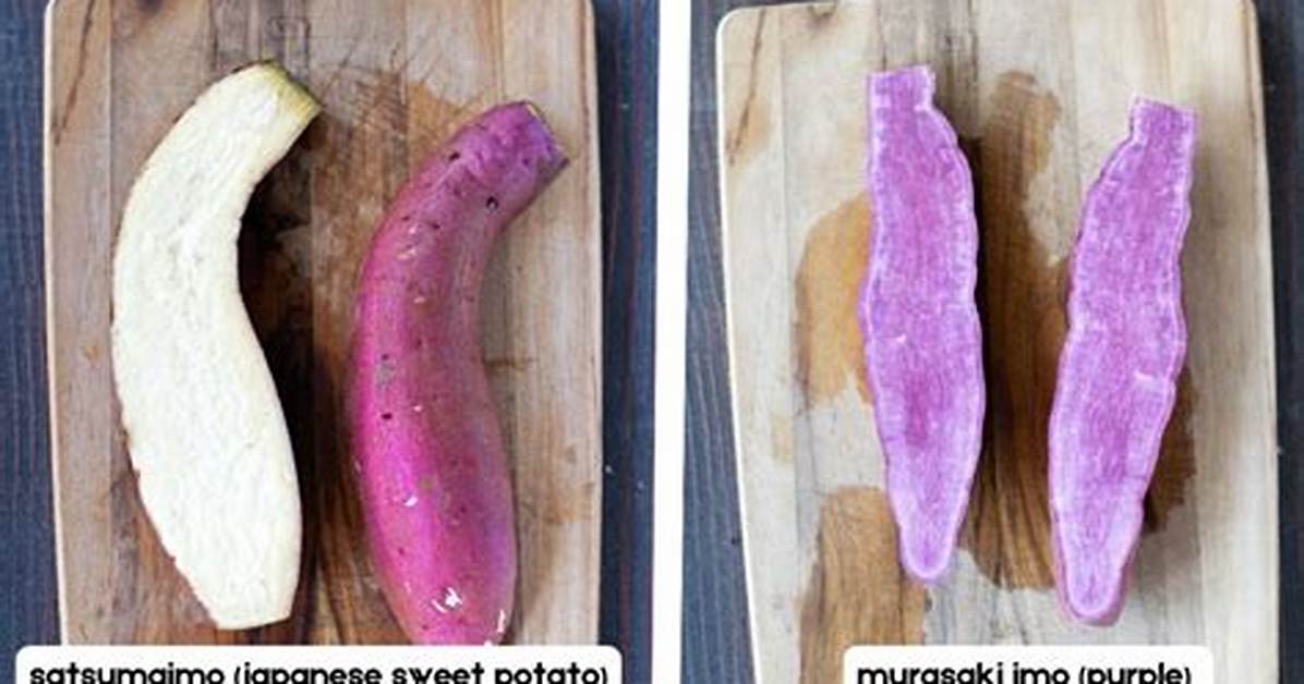 Murasaki vs Japanese Sweet Potato What Is Trader Joe S